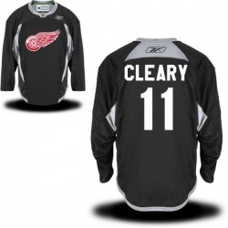 Daniel Cleary Detroit Red Wings Reebok Premier Black Practice Alternate Jersey