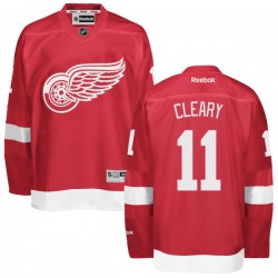 Daniel Cleary Detroit Red Wings Reebok Authentic Red Home Jersey