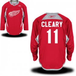 Daniel Cleary Detroit Red Wings Reebok Authentic Red Practice Team Jersey