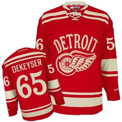 Danny DeKeyser Detroit Red Wings Reebok Premier Red 2014 Winter Classic Jersey