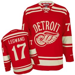 Danny DeKeyser Detroit Red Wings Reebok Authentic Red 2014 Winter Classic Jersey