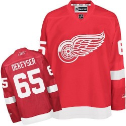 Danny DeKeyser Detroit Red Wings Reebok Authentic Red Home Jersey