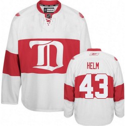 Darren Helm Detroit Red Wings Reebok Authentic White Third Winter Classic Jersey