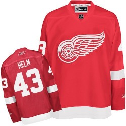 Darren Helm Detroit Red Wings Reebok Authentic Red Home Jersey