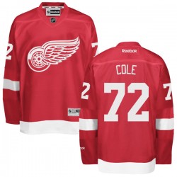 Erik Cole Detroit Red Wings Reebok Authentic Red Home Jersey