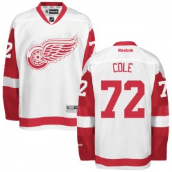 Erik Cole Detroit Red Wings Reebok Authentic White Away Jersey