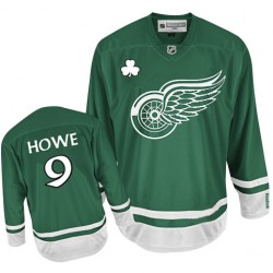 Gordie Howe Detroit Red Wings Reebok Authentic Green St Patty's Day Jersey