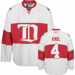 Jakub Kindl Detroit Red Wings Reebok Authentic White Third Winter Classic Jersey
