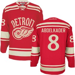 Justin Abdelkader Detroit Red Wings Reebok Authentic Red 2014 Winter Classic Jersey