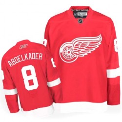 Justin Abdelkader Detroit Red Wings Reebok Authentic Red Home Jersey