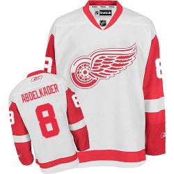 Justin Abdelkader Detroit Red Wings Reebok Authentic White Away Jersey