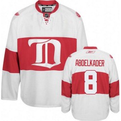 Justin Abdelkader Detroit Red Wings Reebok Authentic White Third Winter Classic Jersey
