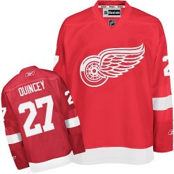 Kyle Quincey Detroit Red Wings Reebok Authentic Red Home Jersey