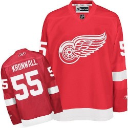 Niklas Kronwall Detroit Red Wings Reebok Authentic Red Home Jersey