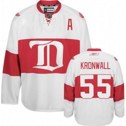 Niklas Kronwall Detroit Red Wings Reebok Authentic White Third Winter Classic Jersey