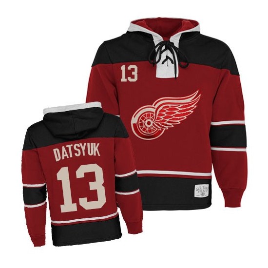 old time hockey detroit red wings hoodie