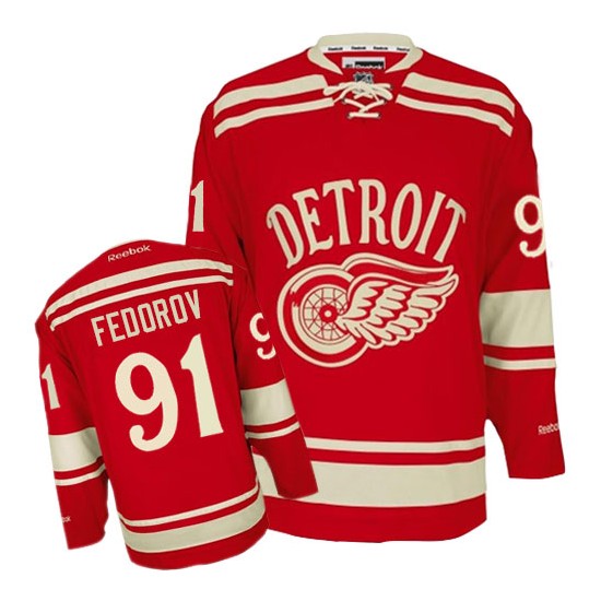 Sergei Fedorov Detroit Red Wings Reebok 