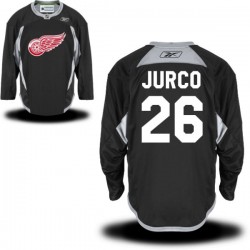 Tomas Jurco Detroit Red Wings Reebok Premier Black Practice Alternate Jersey