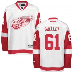 Xavier Ouellet Detroit Red Wings Reebok Authentic White Away Jersey