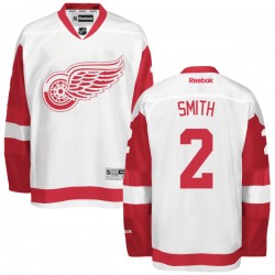 Brendan Smith Detroit Red Wings Reebok Authentic White Away Jersey