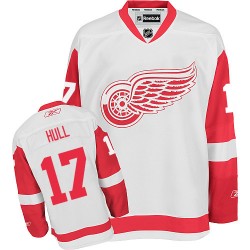 Brett Hull Detroit Red Wings Reebok Authentic White Away Jersey