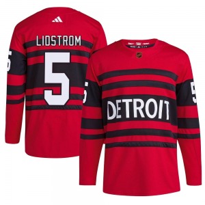 Youth Nicklas Lidstrom Detroit Red Wings Adidas Authentic Red Reverse Retro 2.0 Jersey