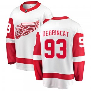 Alex DeBrincat Detroit Red Wings Fanatics Branded Breakaway White Away Jersey