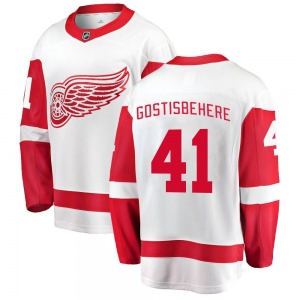 Shayne Gostisbehere Detroit Red Wings Fanatics Branded Breakaway White Away Jersey
