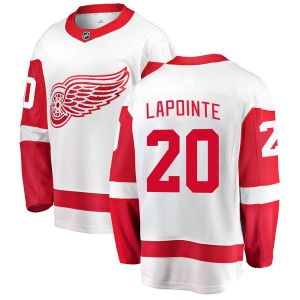Martin Lapointe Detroit Red Wings Fanatics Branded Breakaway White Away Jersey
