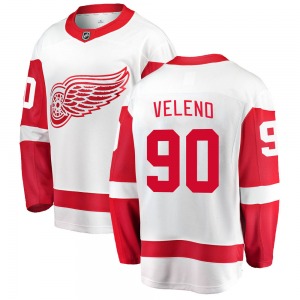 Joe Veleno Detroit Red Wings Fanatics Branded Breakaway White Away Jersey