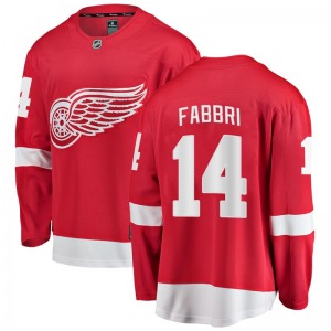 Robby Fabbri Detroit Red Wings Fanatics Branded Breakaway Red Home Jersey