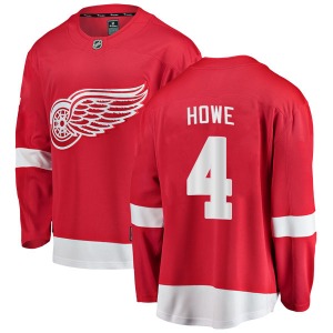 Mark Howe Detroit Red Wings Fanatics Branded Breakaway Red Home Jersey