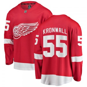 Niklas Kronwall Detroit Red Wings Fanatics Branded Breakaway Red Home Jersey