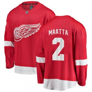 Olli Maatta Detroit Red Wings Fanatics Branded Breakaway Red Home Jersey