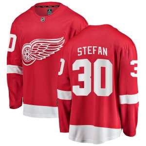 Greg Stefan Detroit Red Wings Fanatics Branded Breakaway Red Home Jersey