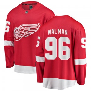Jake Walman Detroit Red Wings Fanatics Branded Breakaway Red Home Jersey