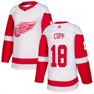 Youth Andrew Copp Detroit Red Wings Adidas Authentic White Jersey