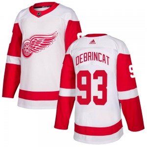Youth Alex DeBrincat Detroit Red Wings Adidas Authentic White Jersey