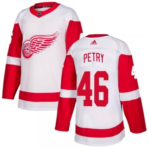 Youth Jeff Petry Detroit Red Wings Adidas Authentic White Jersey
