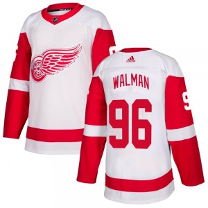 Youth Jake Walman Detroit Red Wings Adidas Authentic White Jersey