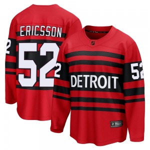 Youth Jonathan Ericsson Detroit Red Wings Fanatics Branded Breakaway Red Special Edition 2.0 Jersey