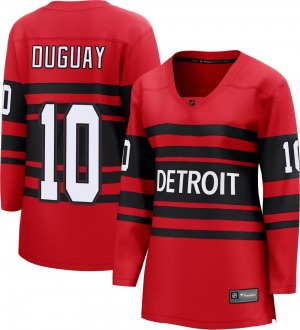 Women's Ron Duguay Detroit Red Wings Fanatics Branded Breakaway Red Special Edition 2.0 Jersey