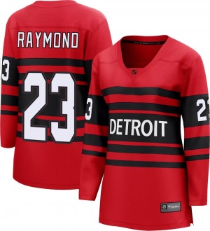 Women's Lucas Raymond Detroit Red Wings Fanatics Branded Breakaway Red Special Edition 2.0 Jersey