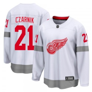 Youth Austin Czarnik Detroit Red Wings Fanatics Branded Breakaway White 2020/21 Special Edition Jersey