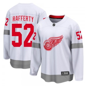 Youth Brogan Rafferty Detroit Red Wings Fanatics Branded Breakaway White 2020/21 Special Edition Jersey