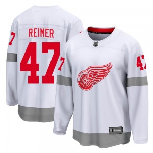 Youth James Reimer Detroit Red Wings Fanatics Branded Breakaway White 2020/21 Special Edition Jersey