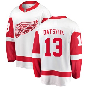 Youth Pavel Datsyuk Detroit Red Wings Fanatics Branded Breakaway White Away Jersey