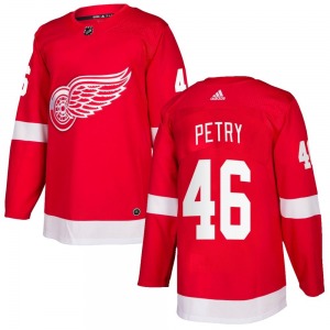 Jeff Petry Detroit Red Wings Adidas Authentic Red Home Jersey