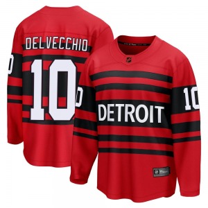 Alex Delvecchio Detroit Red Wings Fanatics Branded Breakaway Red Special Edition 2.0 Jersey