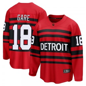 Danny Gare Detroit Red Wings Fanatics Branded Breakaway Red Special Edition 2.0 Jersey